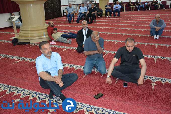 حفل لتوديع حجاج بيت الله الحرام في جلجولية